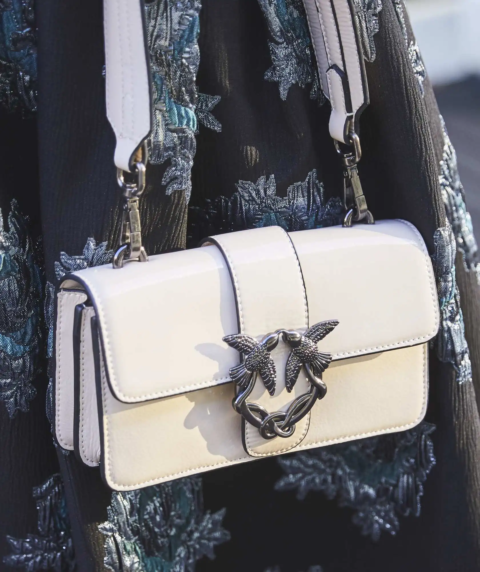 Enamel Hand Leather bag