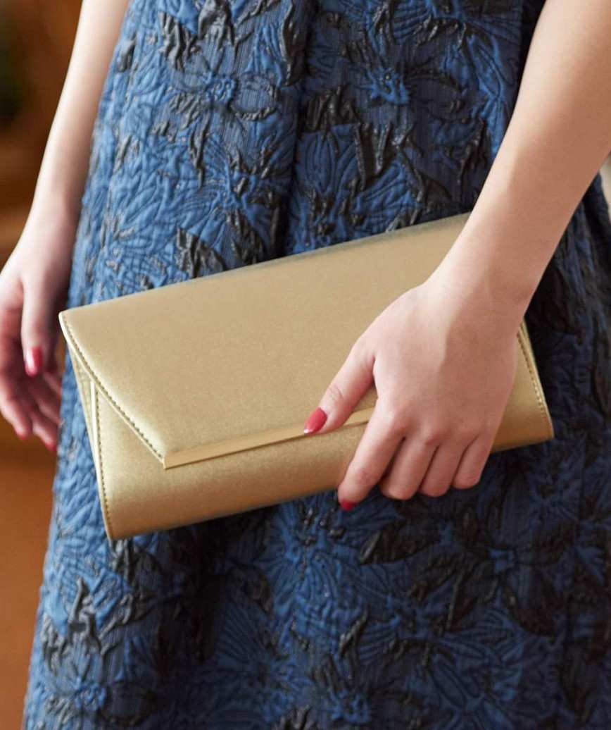Gold party Clutch bag