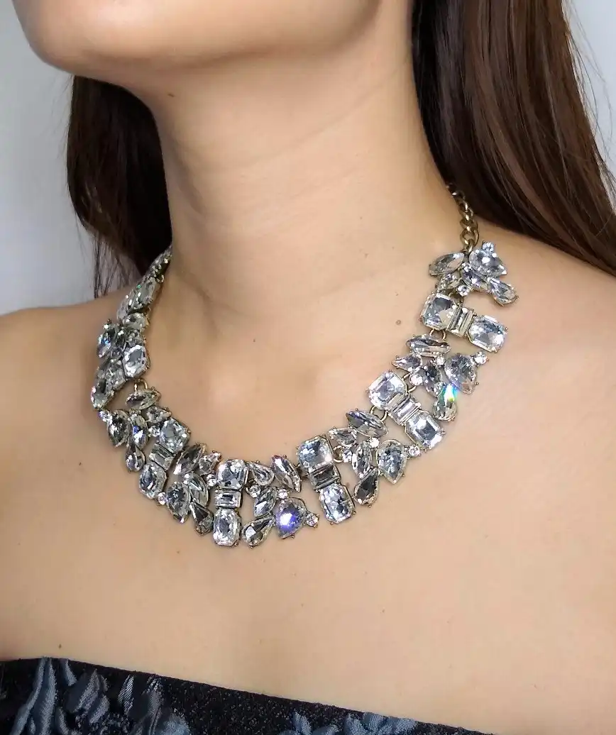 MULTI SHAPE BIJOU NECKLACE