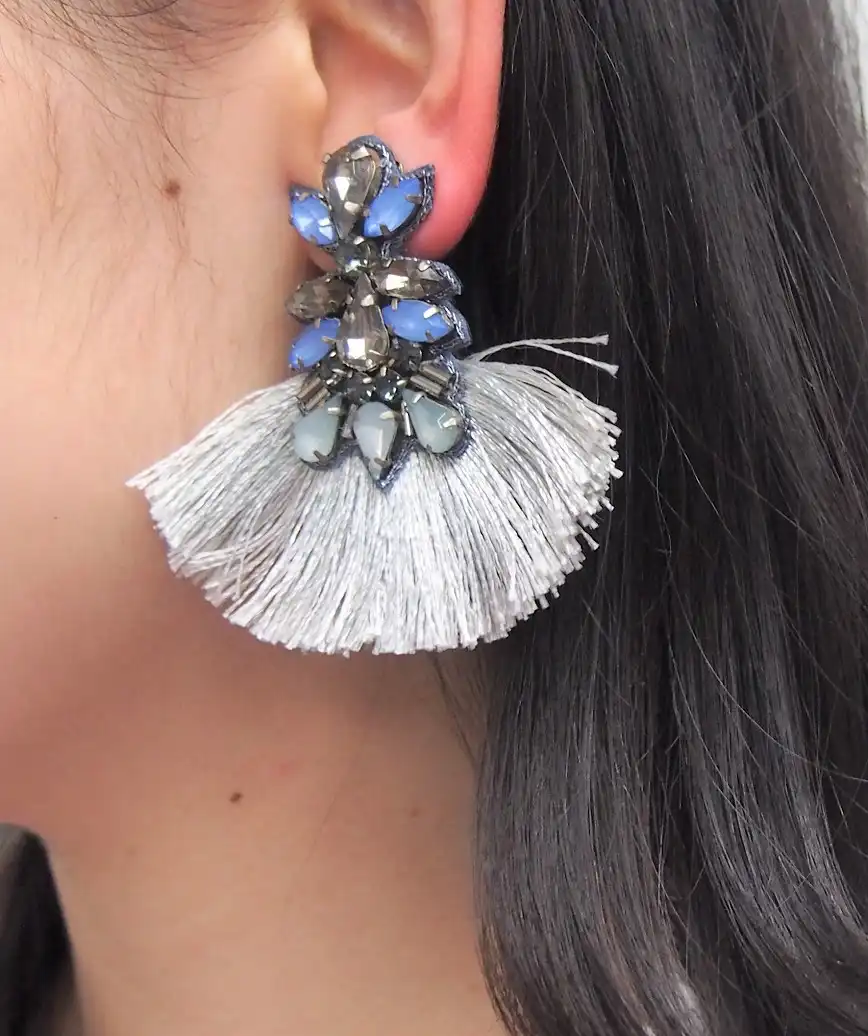 Bijou Fringe Drop Earrings