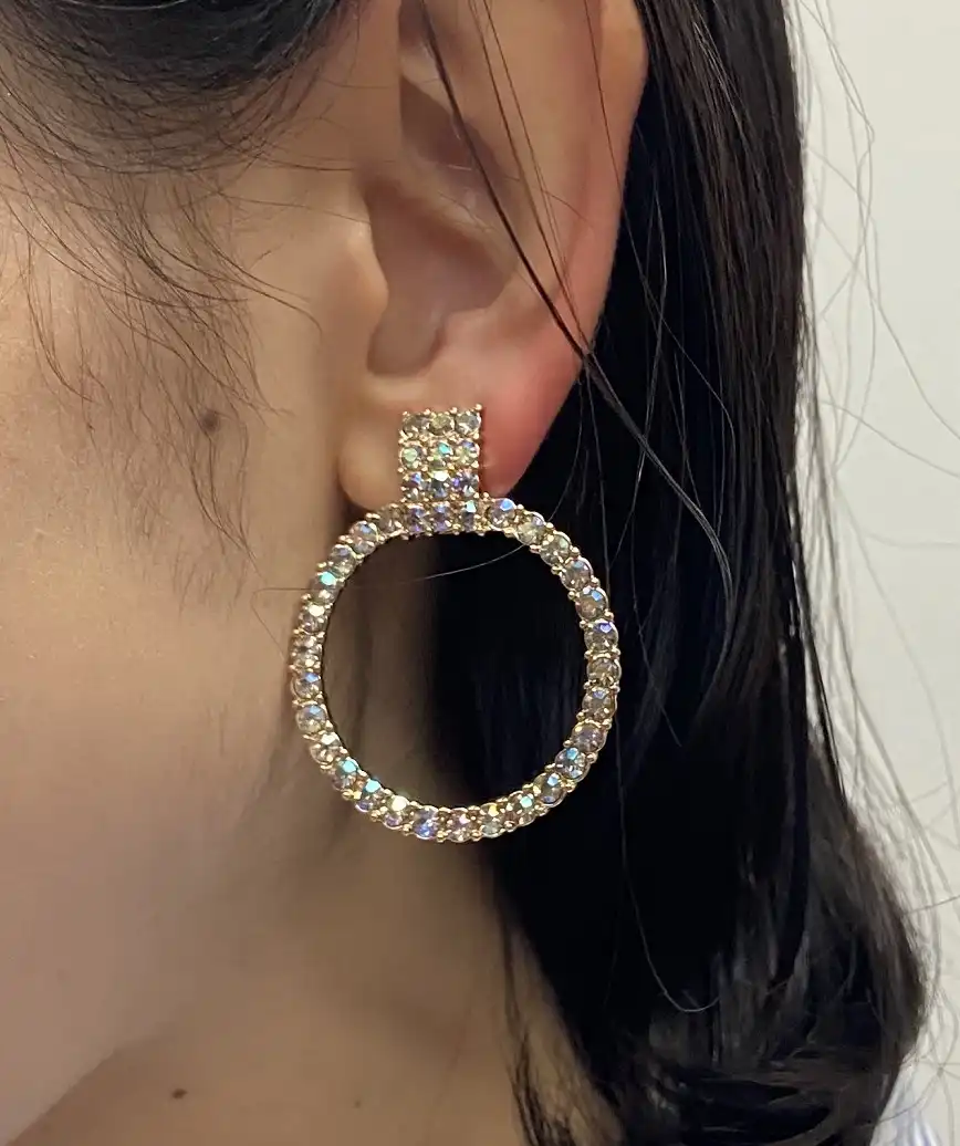 Bijou Circle Earrings