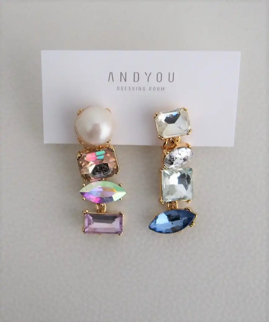 Multiple Material Earring