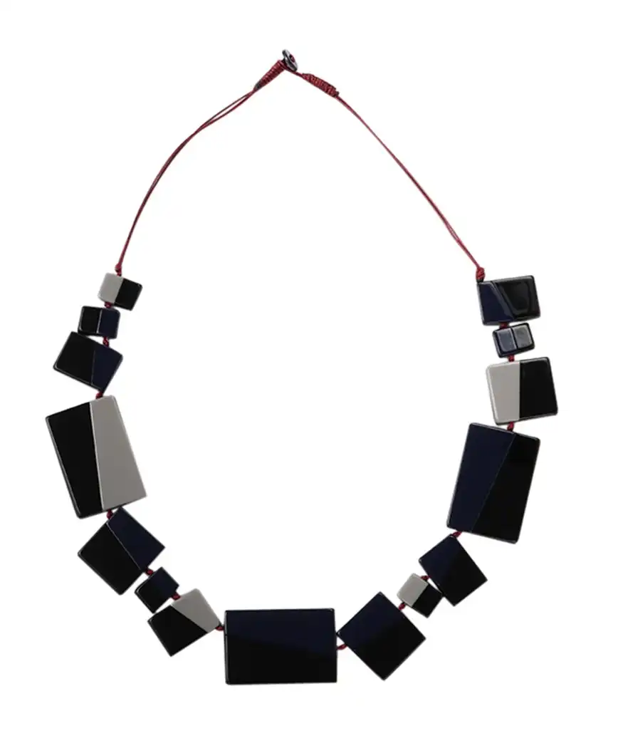 ACRYLIC BLOCK NECKLACE